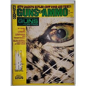 Guns and Ammo Magazine September 1969 Vintage Hunting & Firearms